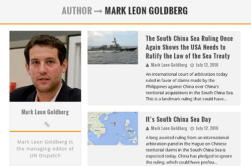 外媒：要中國接受仲裁  美先批准海洋法公約