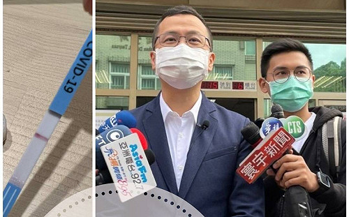 快訊》團隊發言人快篩陽 羅智強：明起自主健康管理7天