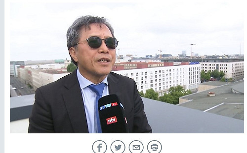 謝志偉受德媒專訪被冠大使：中國侵台危險性是真實的