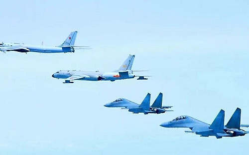 6架中俄軍機闖南韓防空識別區停留17分鐘 南韓：未侵入領空 