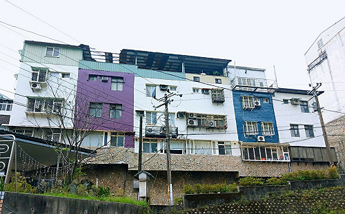 色彩串聯城市與環境 新北汐止明園山莊示範城市美學