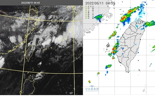 今明滯留鋒徘徊 吳德榮示警應慎防劇烈天氣