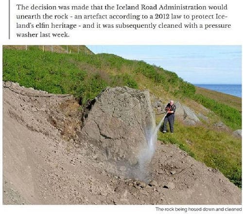 誤埋觸怒精靈？冰島下令挖出聖石解災