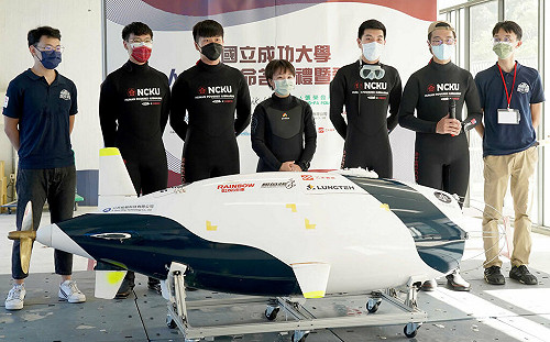 成大打造台灣首艘人力潛艇 虱目魚號將出國參賽