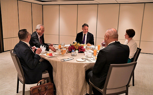 防範中國威脅  英紐澳新馬重申五國聯防