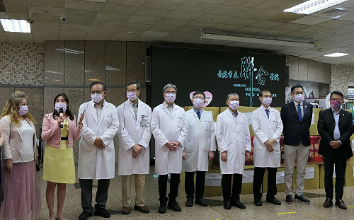 雲聯網扶輪社長鄭聯馨就職　召社友捐贈防疫物資挺醫護