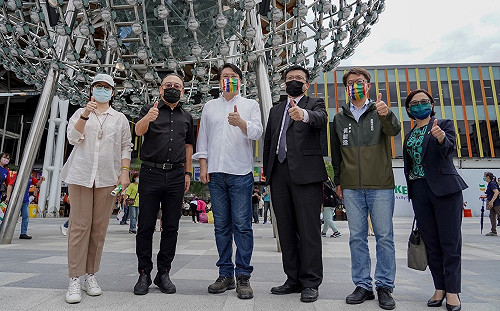 史哲參訪基隆城市博覽會 推崇林右昌讓國際再次看見台灣