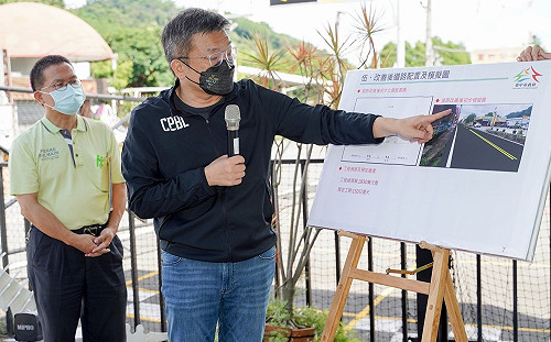 解隔首日開支票 蔡其昌：當選市長  中捷藍線4年內動工