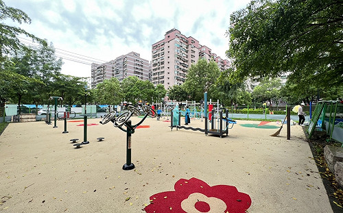 新北議員金瑞龍爭取多時  中和壽德公園體健設施6月底完工