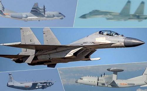 解放軍又宣布軍演! 國防部一天偵獲57共機4共艦：岸置飛彈系統應處