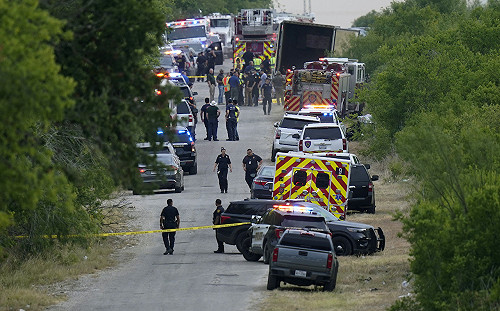 更新》移民悲歌! 美墨邊境卡車上發現46屍 另有16人送醫 疑為人口走私