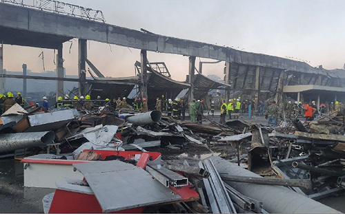 不認帳！空襲烏克蘭購物中心？ 俄軍：歐美軍援彈藥波及