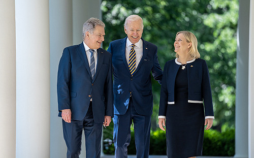 拜登佈了六個月的局！ 瑞、芬入北約 土耳其點頭：得到想要的了！