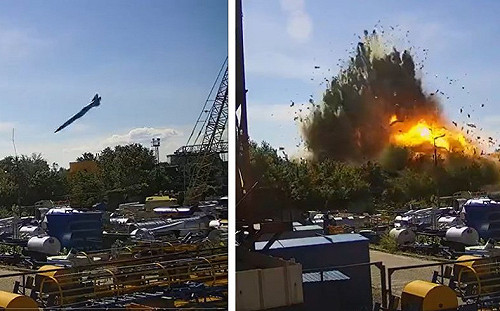 (影)烏克蘭商場遭空襲影片曝光! 專家研判俄軍動用1960年代反艦飛彈