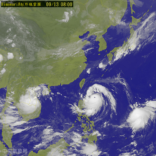 莫蘭蒂8：30發陸警  台東屏東防強風豪雨