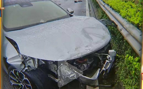 登上熱搜第一! 中國小鵬P7汽車安全獲五星評價 頻傳事故安全氣囊未彈出