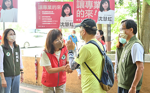 沈慧虹正式跑選戰！自稱非「素人」將讓新竹市幸福延續