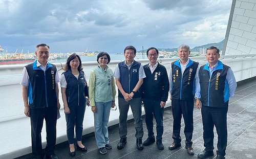 高雄港旅運大樓8月完工！王國材：高效服務成為南部郵輪母港