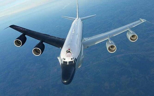 把解放軍當空氣！ 緊貼中國北海岸飛行 美電子偵察機又擾中空域