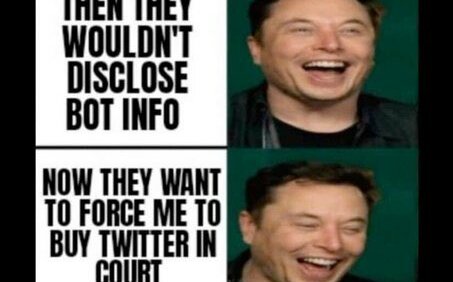 終止收購推特鬧上法庭 馬斯克發4連拍笑翻梗圖宣告「Checkmate」