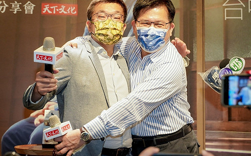 征戰首都圈後首合體 林佳龍回台中助蔡其昌「磨劍」