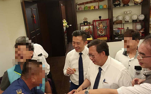 鄭文燦、林智堅遭爆逐桌敬酒違反防疫規定 桃園衛生局將各罰3000元