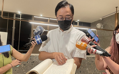 批蔡英文帶頭毀壞教育體系價值觀 張善政：令人不齒