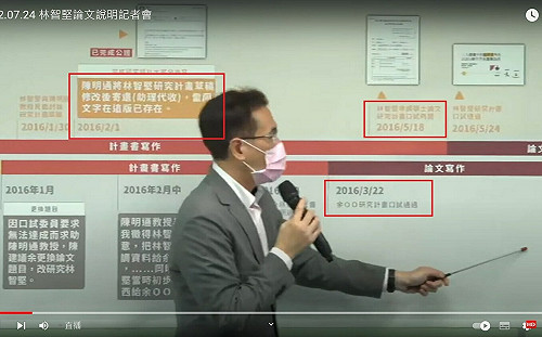 林智堅論文門記者會援引《倔強》歌詞 他酸下一句：「手越骯髒」、「眼神越是發光」