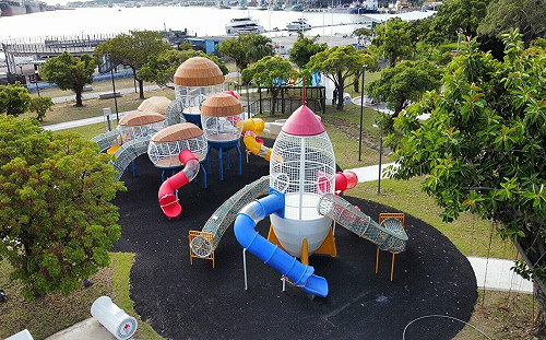 中油海洋天堂休憩園區啟用  全台首創結合5G AIoT互動遊戲