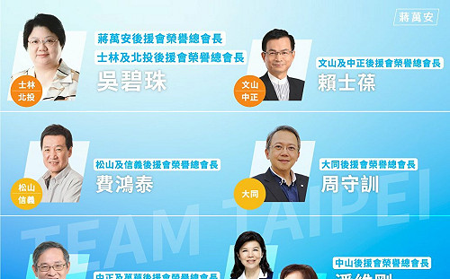 蔣萬安團隊遭譏「千歲團」秦慧珠讚：老幹新枝一網打盡的「固本專案」