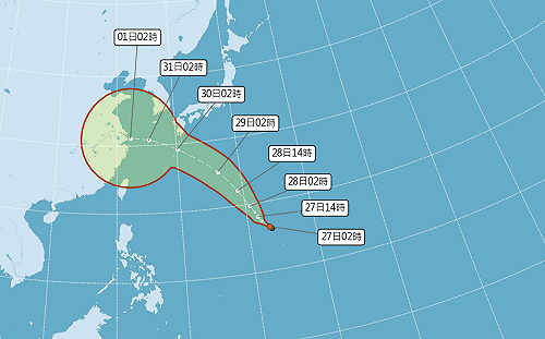 第五號颱風最快明天生成 花蓮縱谷持續極端高溫