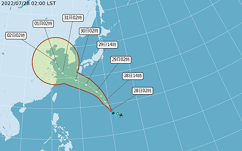 颱風別走哇～熱帶性低氣壓轉北 花東極端高溫熱爆
