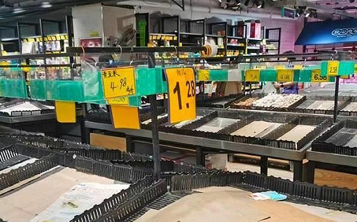 封城恐懼又來了？ 成都＋37例 超市就遭搶購一空