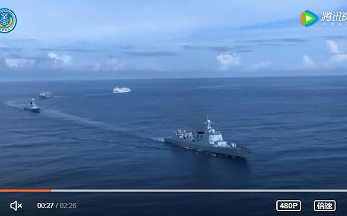 蕭徐行觀點》中美正朝熱衝突方向對撞中