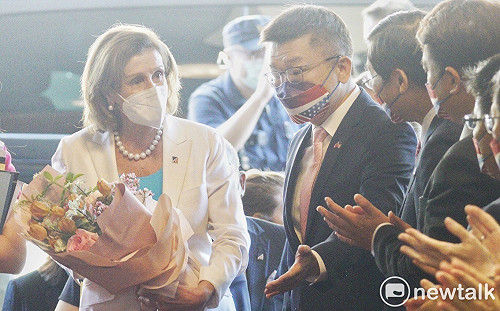 裴洛西訪立院 蔡其昌接見致謝「美國政壇捍衛人權的燈塔」