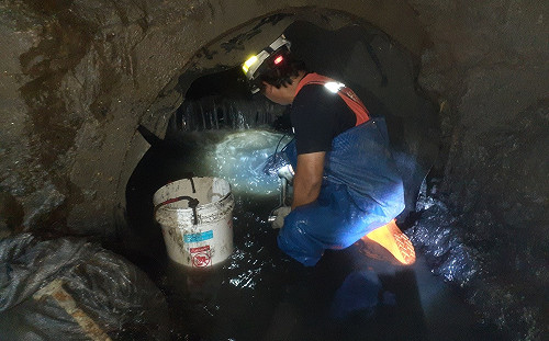 清疏新北湳仔溝截流系統 落實維護河川水質使命