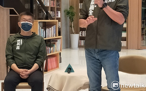 首度亮相力挺 蘇嘉全形容蔡其昌「眼睛小但視野廣」