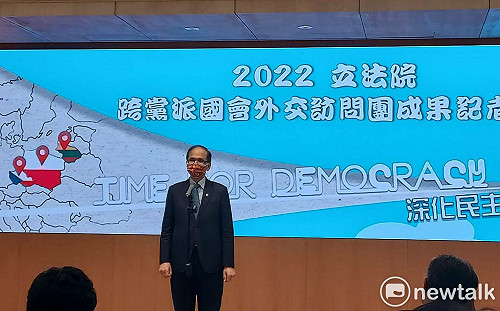 民主國家慢慢覺性！游錫堃盼中共聽取建言