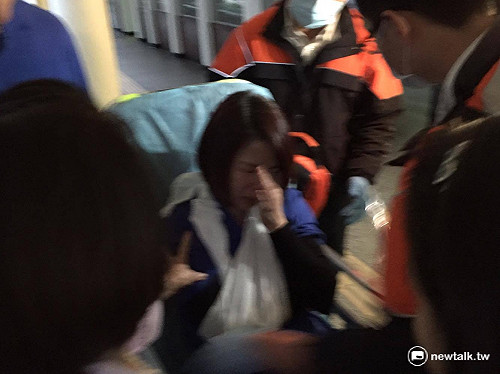 主席台上暴力推擠 藍委林麗嬋手臂脫臼送醫
