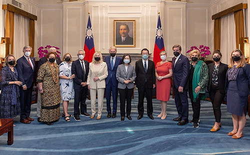 超低調！美參眾議員離台後、總統府才發接見新聞稿