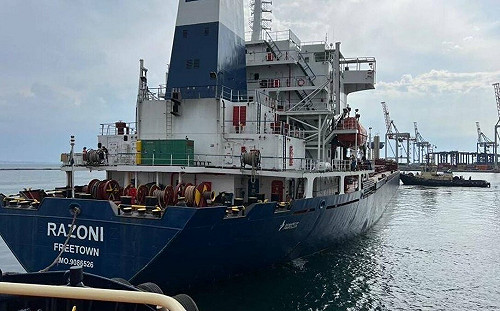 烏克蘭「運糧第一船」命運多舛 被黎巴嫩拒收後被拍到在「這斷交國」!