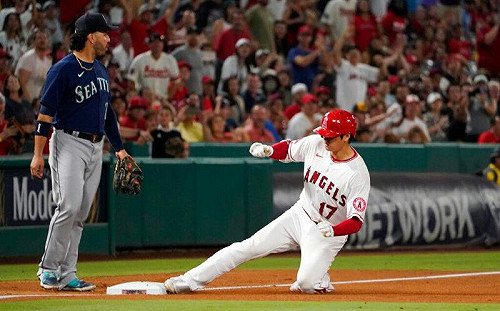 (影)不只是飛球!大谷奔上三壘球評大驚