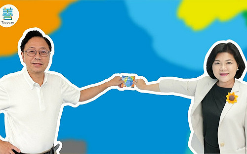 張善政隔空合體張麗善 「善願餅」廣結善願