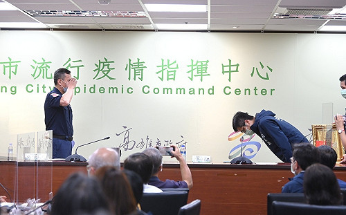 協助偵破台南殺警案   高雄市警局獲陳其邁公開表揚