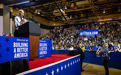 選情告急開砲猛轟! 拜登 : 川普破壞美國民主的企圖將變成暴力