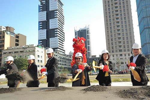 市圖文創會館動工  陳菊：公私部門雙贏