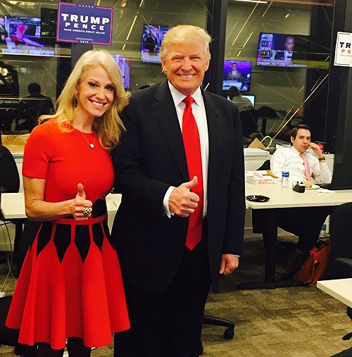 川普欽點勝選功臣康威出任總統顧問