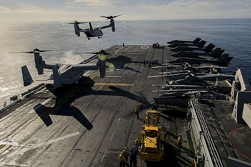 駐日美軍魚鷹機意外未滿1個月  6日重啟訓練