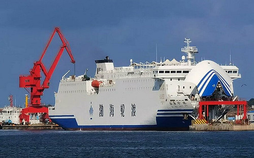 7艘大型「客滾輪」離黃海赴台海？疑解放軍徵用軍演