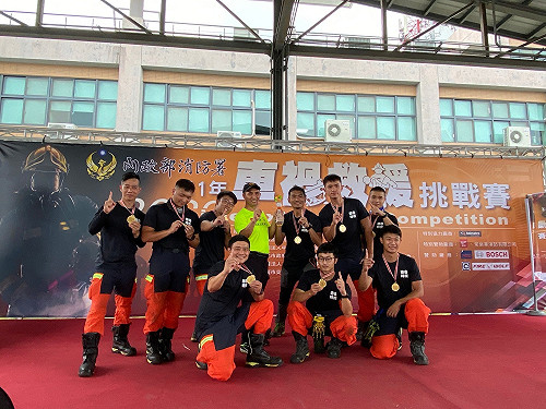 全國車禍救援挑戰賽 新北消防奪最終優勝第一名！